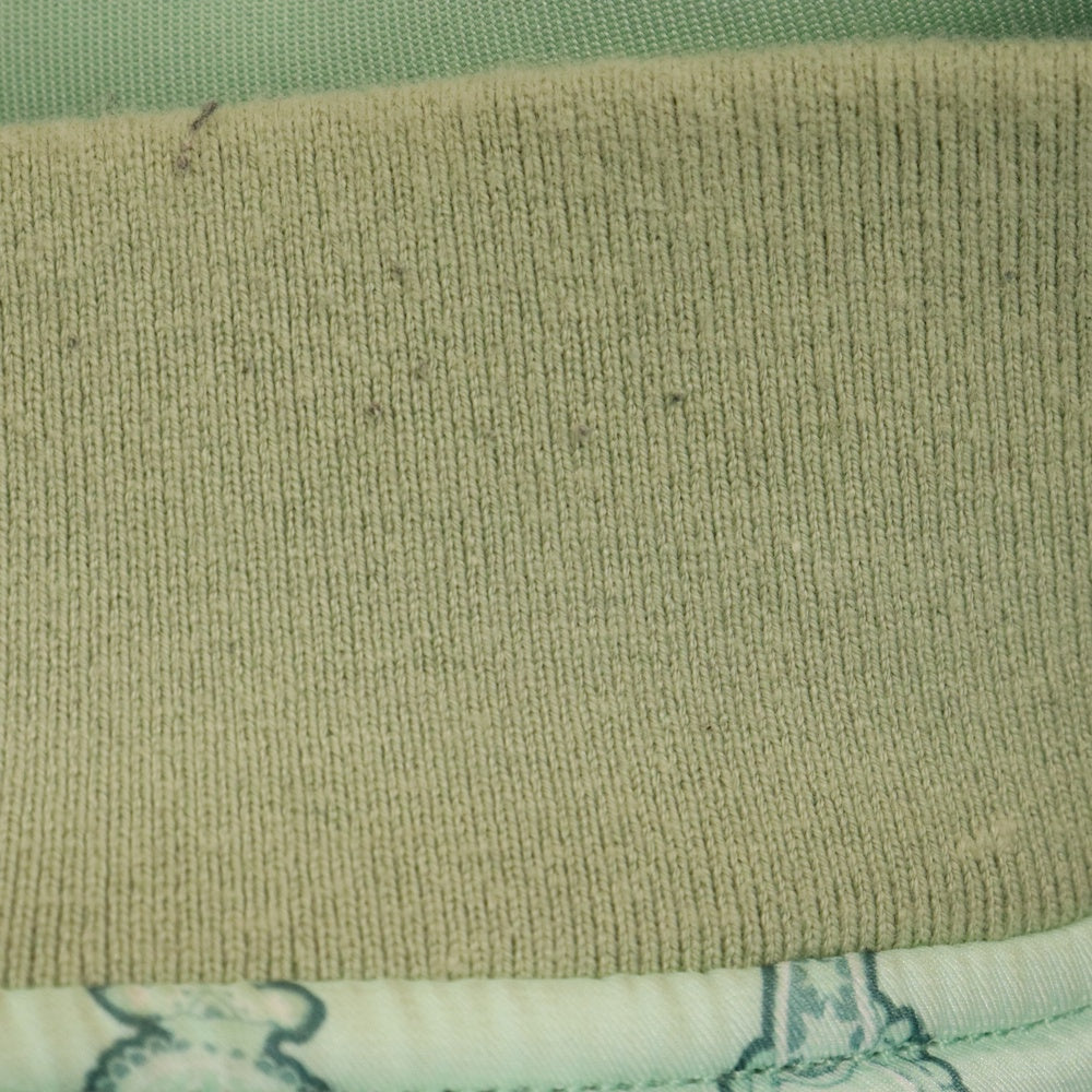 BAPE BLACK(ベイプブラック) PAISLEY BOMBER JACKET 裏地ペイズリー ボンバー ジャケット グリーン