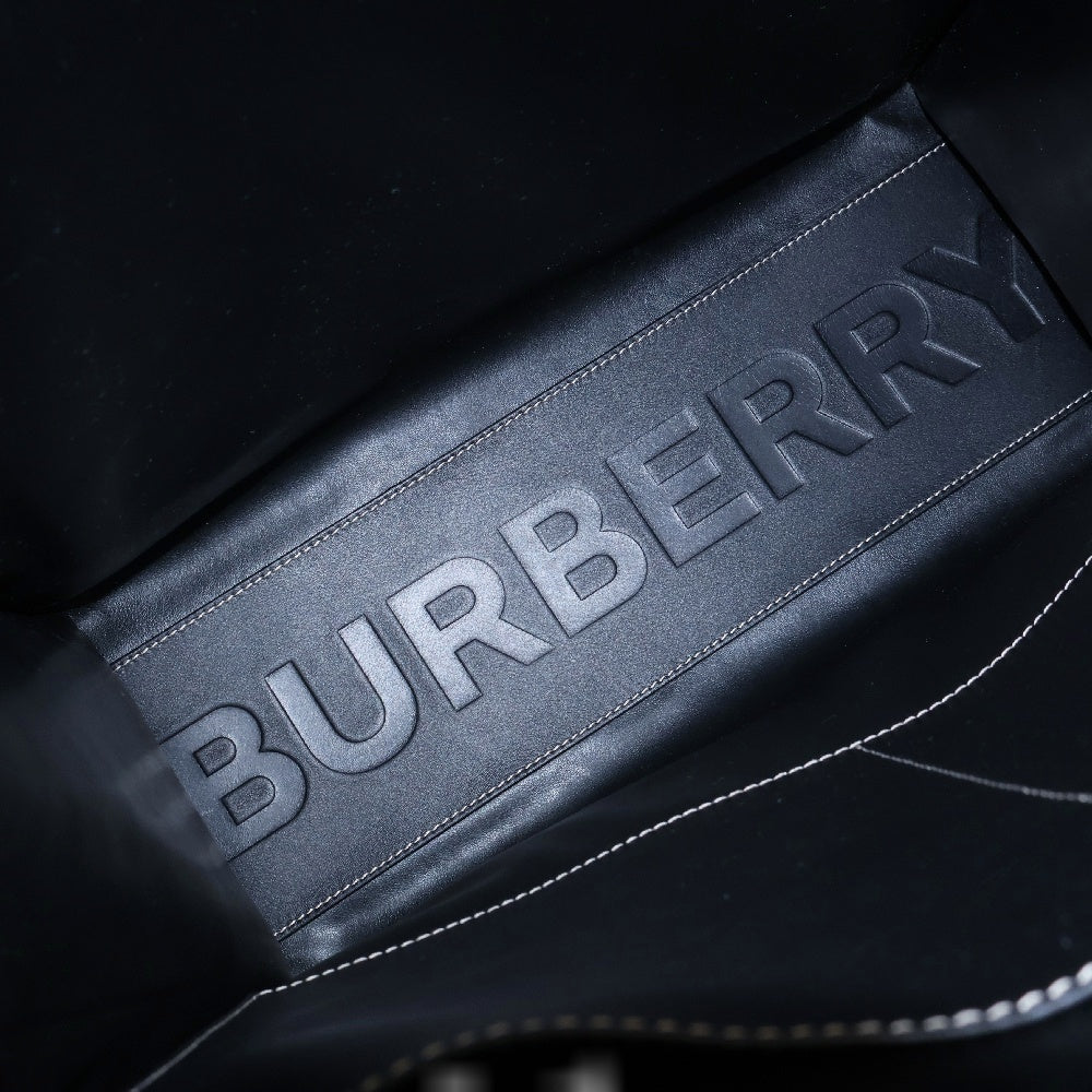 BURBERRY(バーバリー) ML SLIM DENNY PT DARK CRANBERRY バーバリーチェック レザートートバッグ ショルダーバッグ 80491171 ブラウン