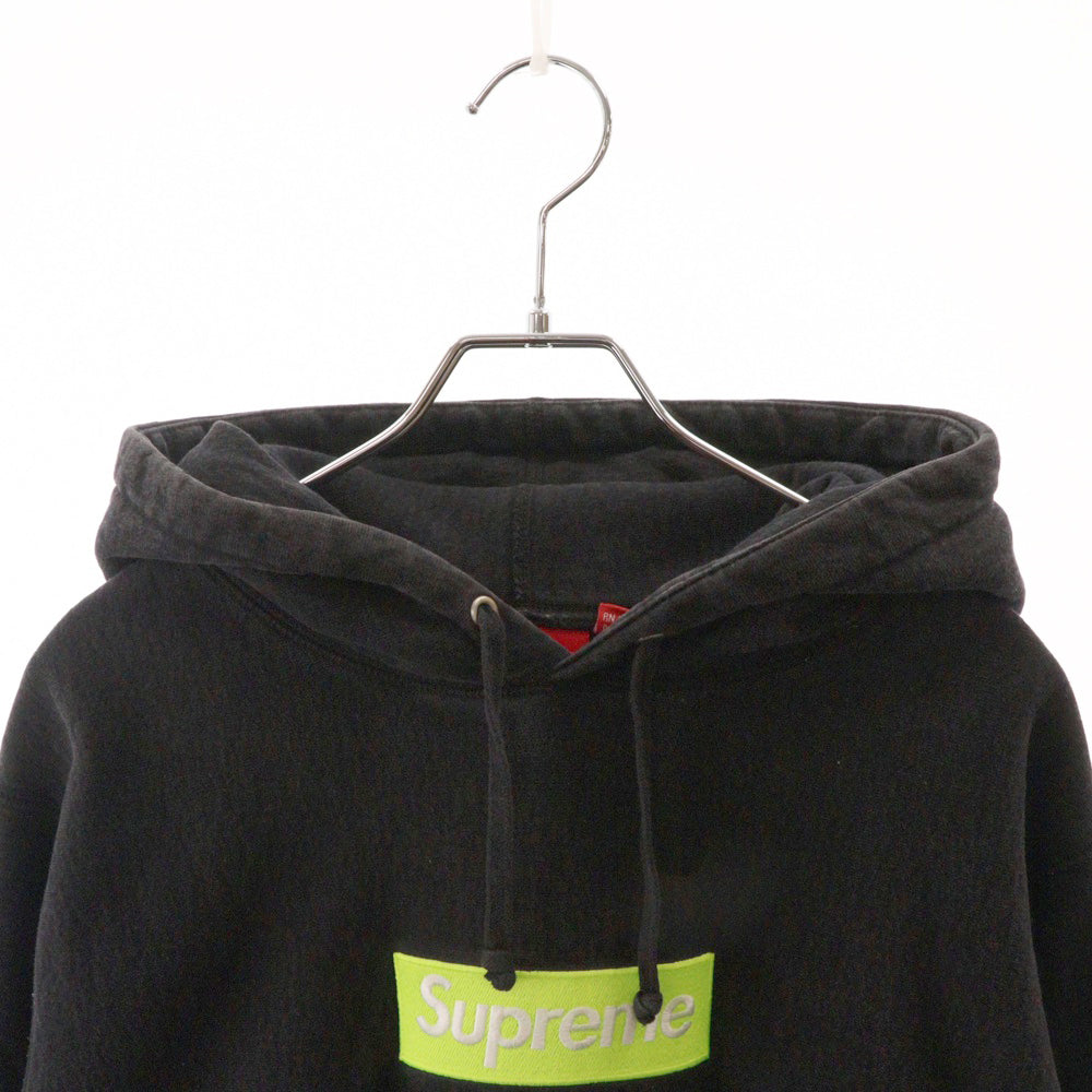 SUPREME(シュプリーム) 17AW Box Logo Hooded Sweatshirt ボックスロゴプルオーバーパーカー フーディ ブラック