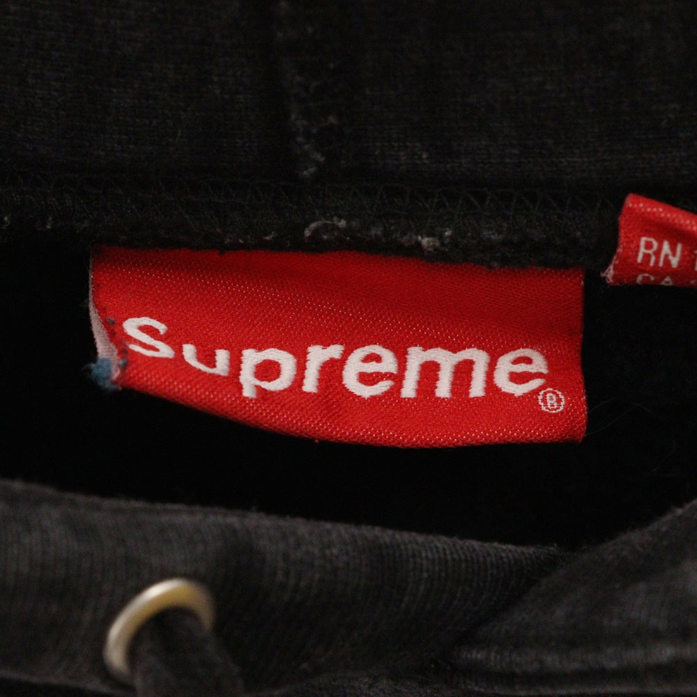 SUPREME(シュプリーム) 17AW Box Logo Hooded Sweatshirt ボックスロゴプルオーバーパーカー フーディ ブラック