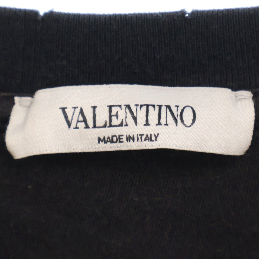 VALENTINO(ヴァレンチノ) シューティングスター レインボーサンダー プリントTシャツ RV3MG01DBAK ブラック