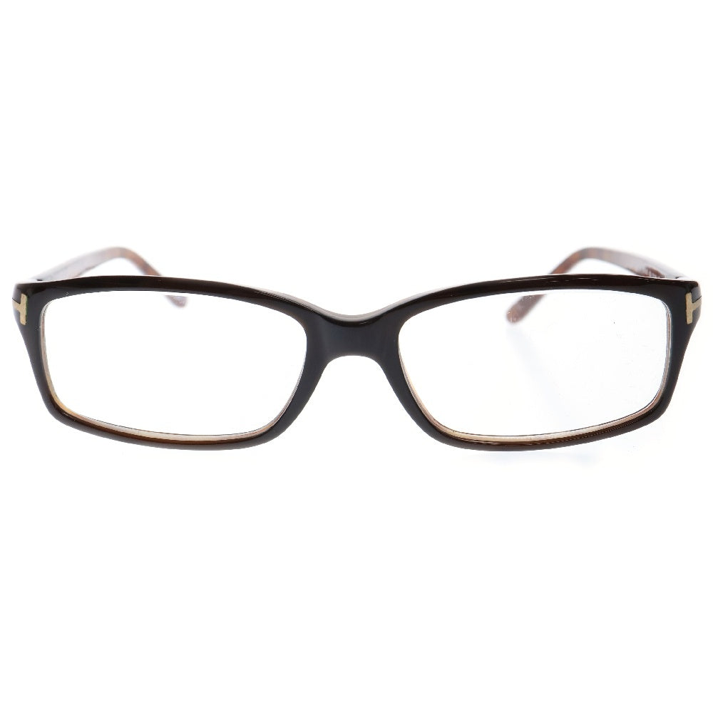 TOM FORD(トムフォード) ボストンフレーム クリアレンズサングラス tf5005 ブラウン