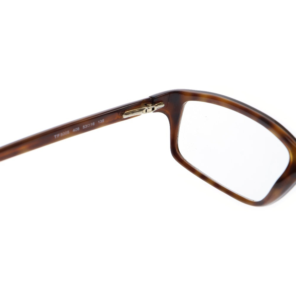 TOM FORD(トムフォード) ボストンフレーム クリアレンズサングラス tf5005 ブラウン