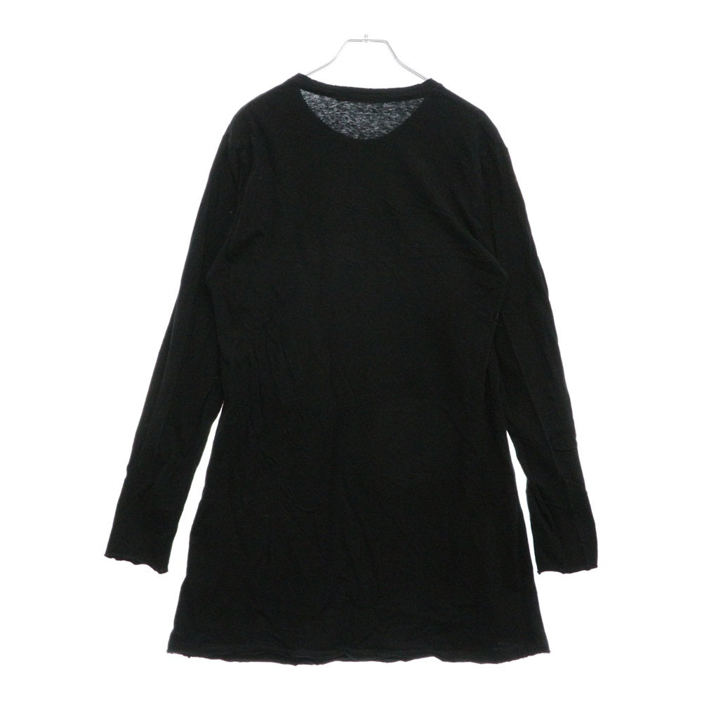 UNDERCOVER ISM(アンダーカバーイズム) 03AW Paperdoll Chandelier Skull L/S Tee アーカイブ キャンドルスカル プリント クルーネック長袖Tシャツカットソー ブラック