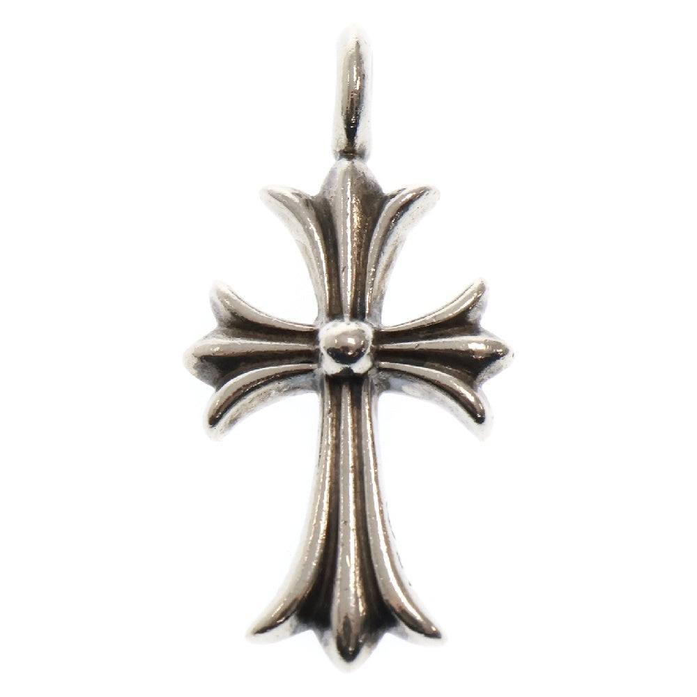 CHROME HEARTS(クロムハーツ) TNY CRSF P RUBY タイニーファットクロス PAVEルビー ペンダント ネックレストップ シルバー