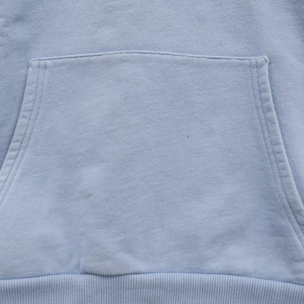 CELINE(セリーヌ) LOGO PRINT LOOSE HOODIE ロゴプリント プルオーバーウェットパーカー フーディー 2Y321670Q ライトブルー
