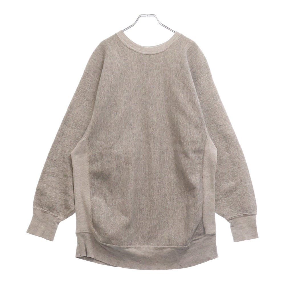 VINTAGE(ヴィンテージ) 70s Champion REVERSE WEAVE 青単タグ 目無し クルーネック スウェットシャツ トレーナー グレー