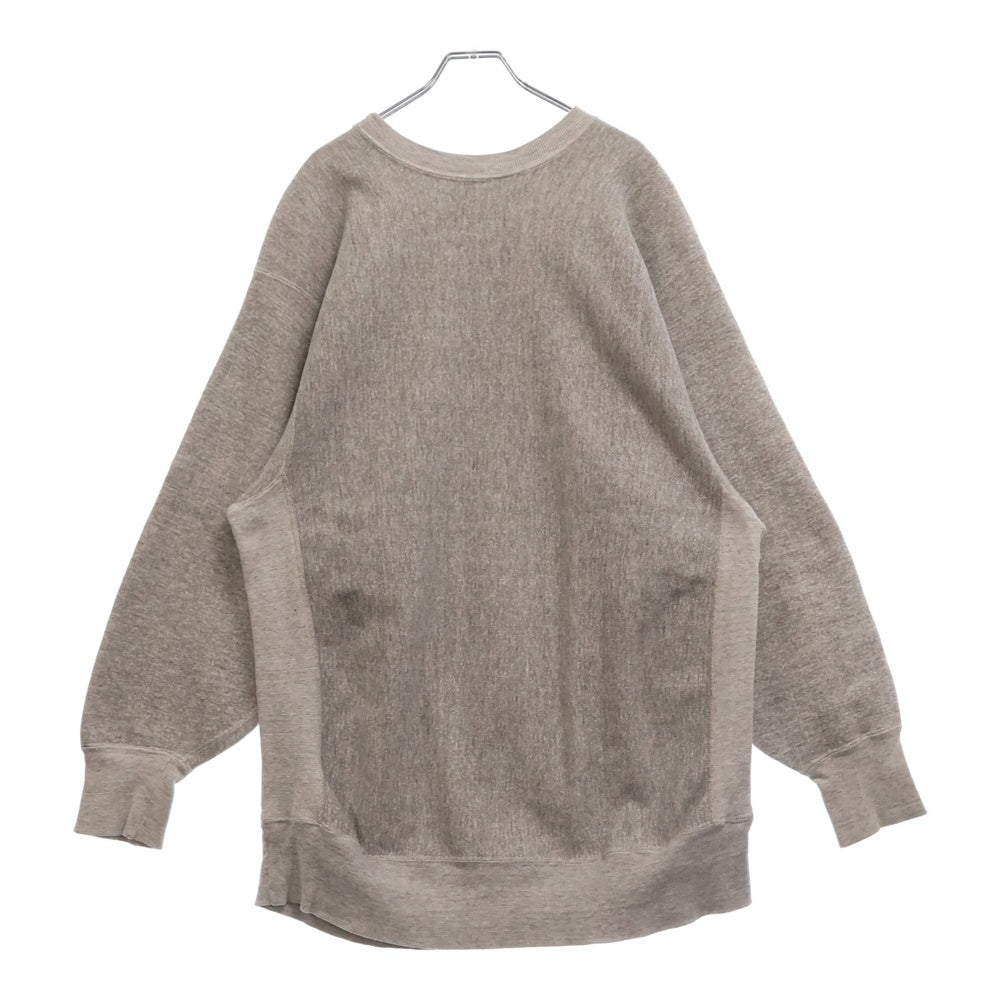 VINTAGE(ヴィンテージ) 70s Champion REVERSE WEAVE 青単タグ 目無し クルーネック スウェットシャツ トレーナー グレー