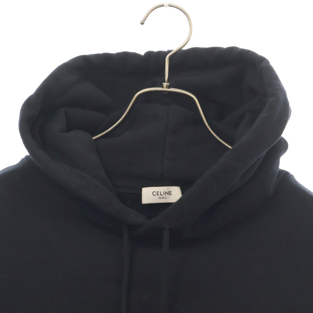 CELINE(セリーヌ) 22AW PULLOVER HOODIE グラデーションロゴ フーディ プルオーバーパーカー 2Y753670Q ブラック