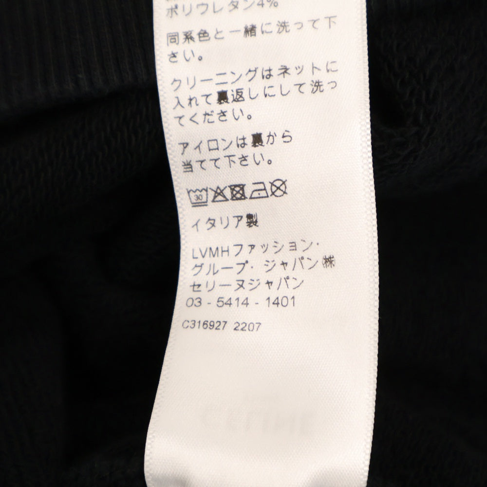CELINE(セリーヌ) 22AW PULLOVER HOODIE グラデーションロゴ フーディ プルオーバーパーカー 2Y753670Q ブラック