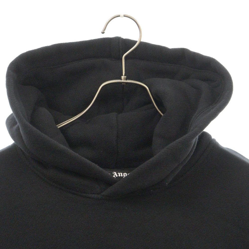 Palm Angels(パームエンジェルス) SKULL HOODIE スカルプリント プルオーバーパーカー ブラック