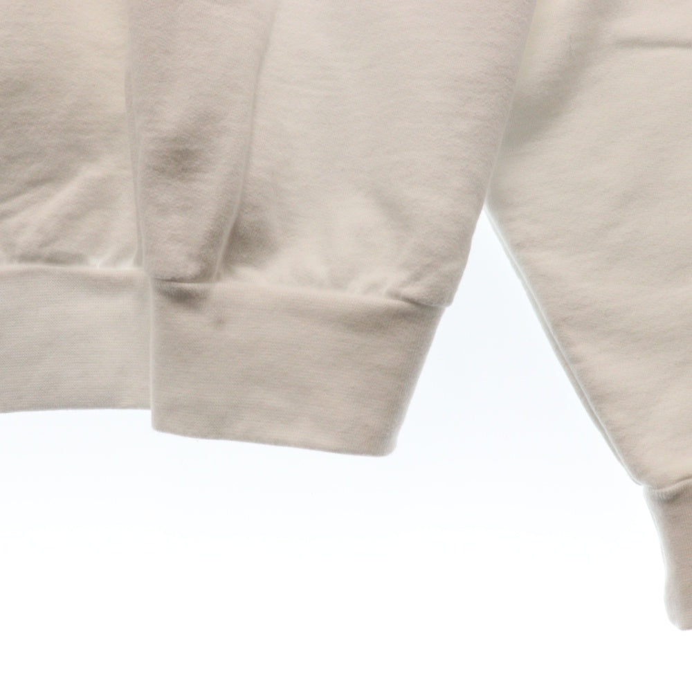 CHROME HEARTS(クロムハーツ) SWTSHRT HD ZIP 袖ロゴバックプリントジップアップパーカー ホワイト