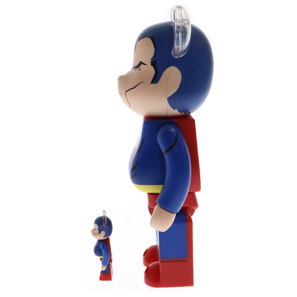 MEDICOM TOY(メディコムトイ) BE@RBRICK BATMAN HUSH Ver SUPERMAN ベアブリック スーパーマン ハッシュバージョン フィギュア ブルー 100% & 400%