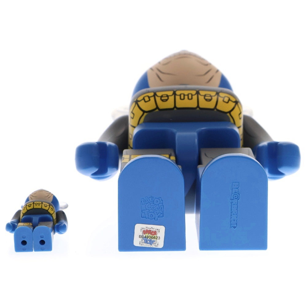 MEDICOM TOY(メディコムトイ) BE@RBRICK BATMAN THE DARK KNIGHT RETURNS ベアブリック バットマン ザダークナイトリターンズ フィギュア ブルー 100% & 400%
