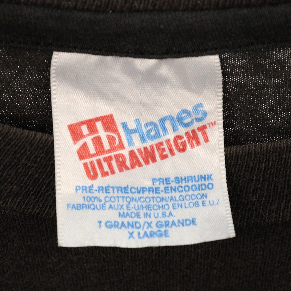 VINTAGE(ヴィンテージ) 90s THE DOORS BREAK ON THROUGH ザドアーズ ブレイクオンスルー 両面プリント Tシャツ HANESタグ 半袖カットソー ブラック