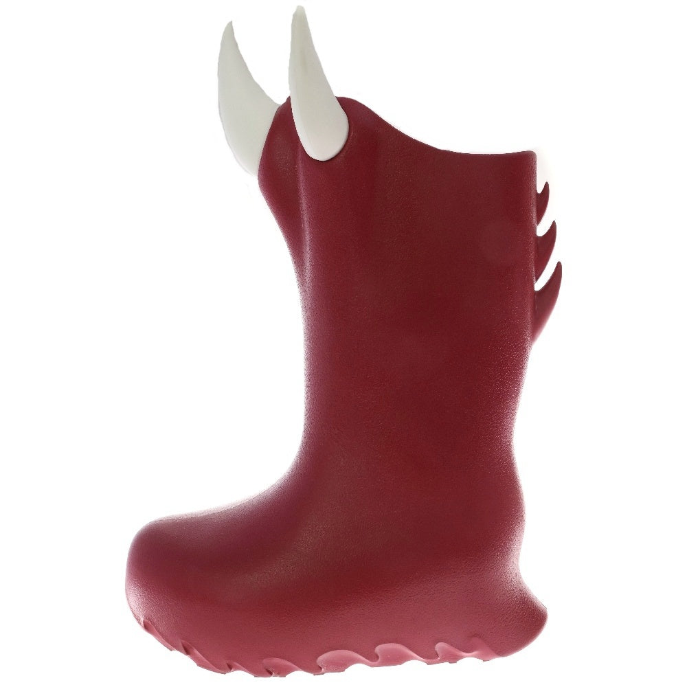 THUG CLUB(サグクラブ) ×FILA dragon boots ラバー ロング ドラゴンブーツ レッド