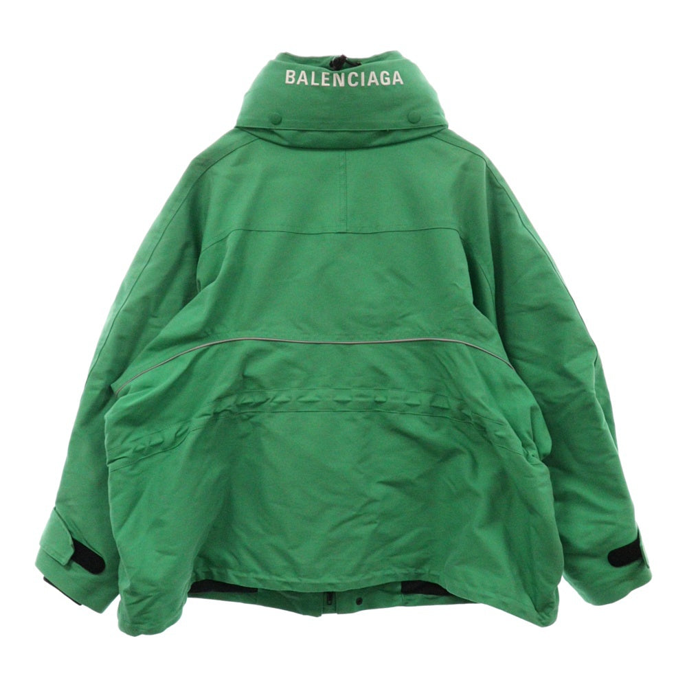 BALENCIAGA(バレンシアガ) 16AW ジップアップ ナイロン スイングジャケット 517990 TYD32 グリーン