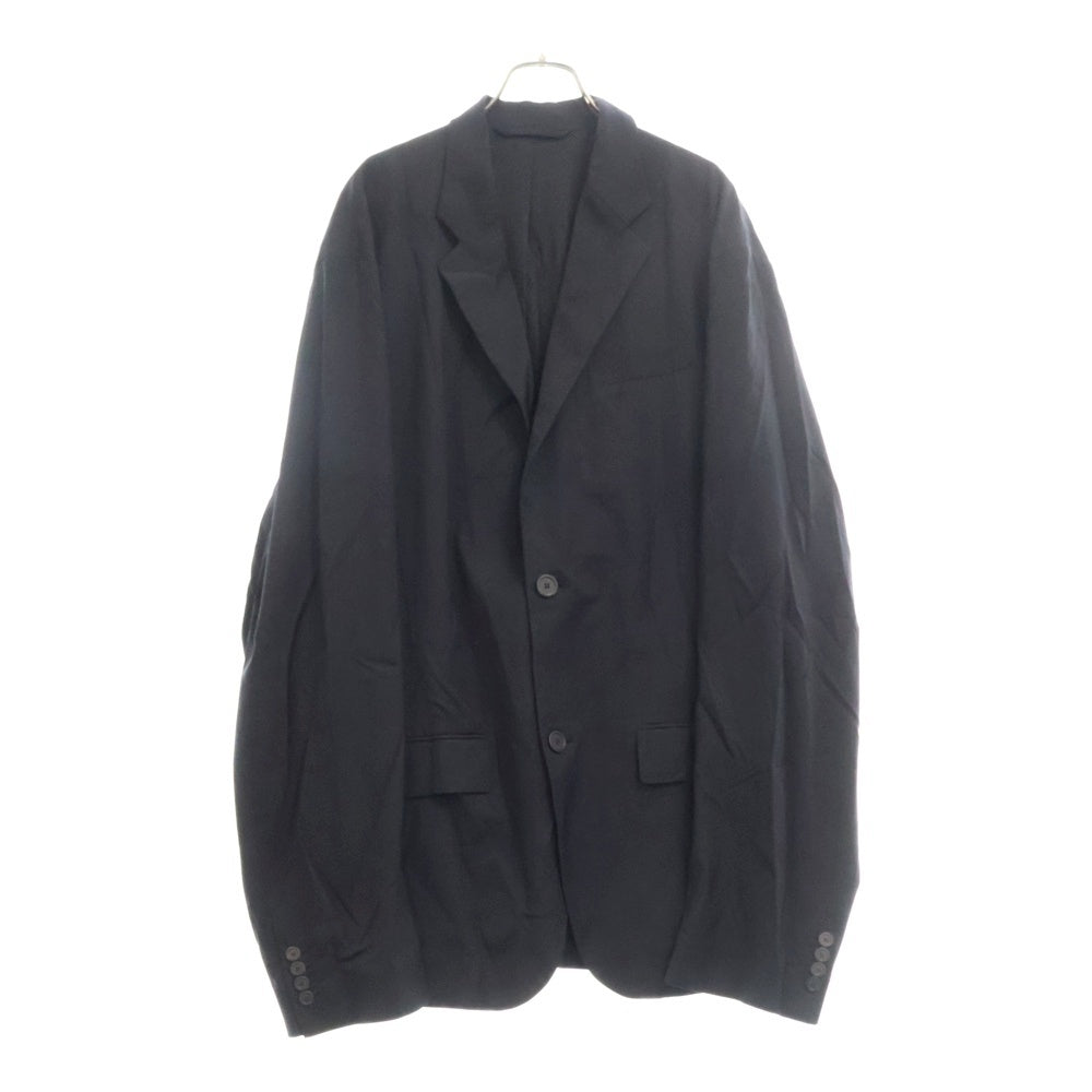 BALENCIAGA(バレンシアガ) 21AW サイドスリット 2B オーバーサイズ テーラードジャケット 663079 TKD029 ブラック