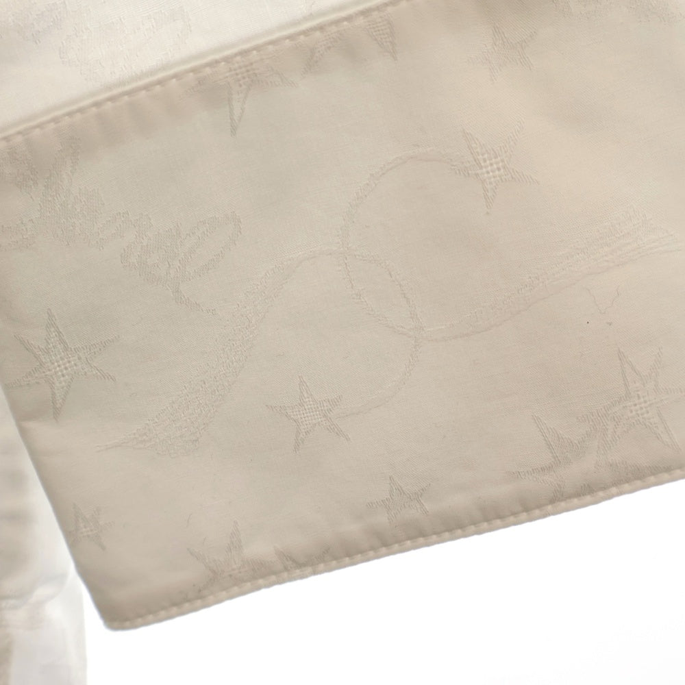 CHANEL(シャネル) 総柄 コットン 長袖シャツ P76386 V68186 ホワイト