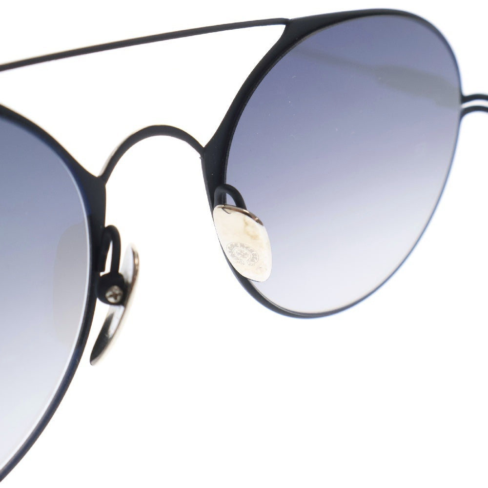 CHROME HEARTS(クロムハーツ) PAIRASS MBK/SS フローラル ダブルブリッジ カラーレンズ サングラス シルバー/ブラック