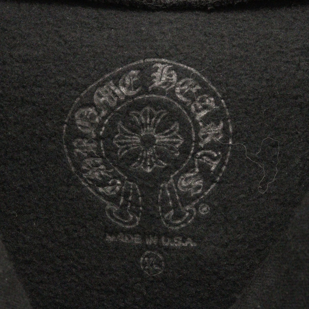 CHROME HEARTS(クロムハーツ) SWTSHRT PLVR LTD OSAKA 大阪限定バックホースシュープリントプルオーバースウェットパーカー フーディー ブラック