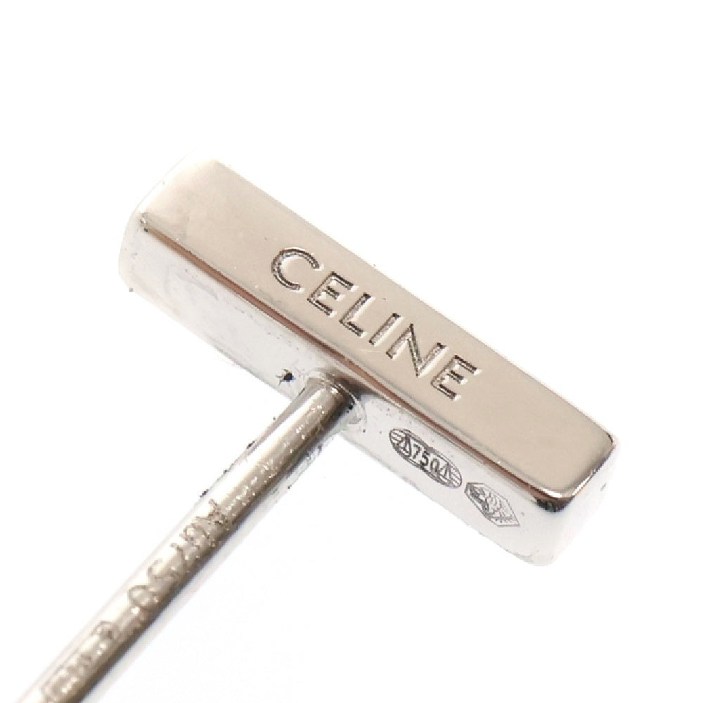 CELINE(セリーヌ) ラインダイヤモンド ホワイトゴールド ピアス