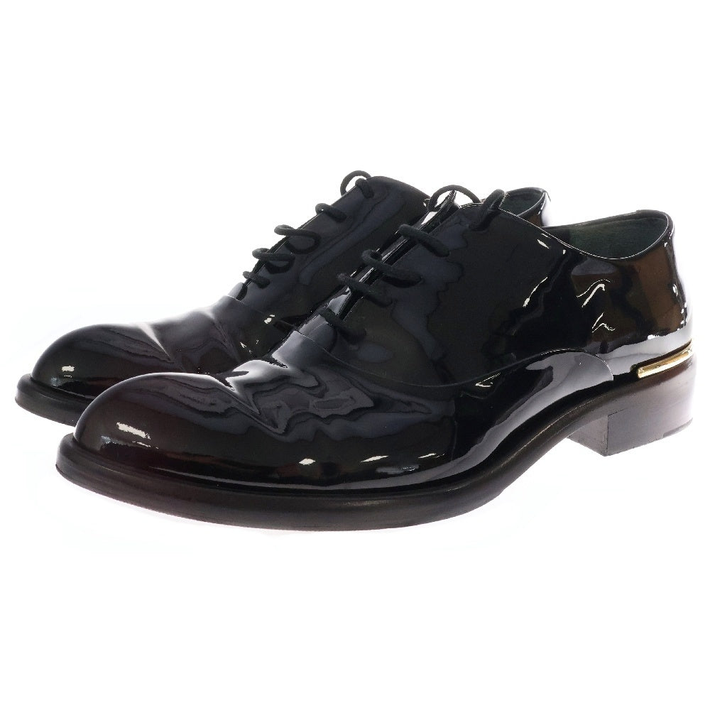 LOUIS VUITTON(ルイヴィトン) パテント レースアップ ドレスシューズ SC1104 ブラック レディース