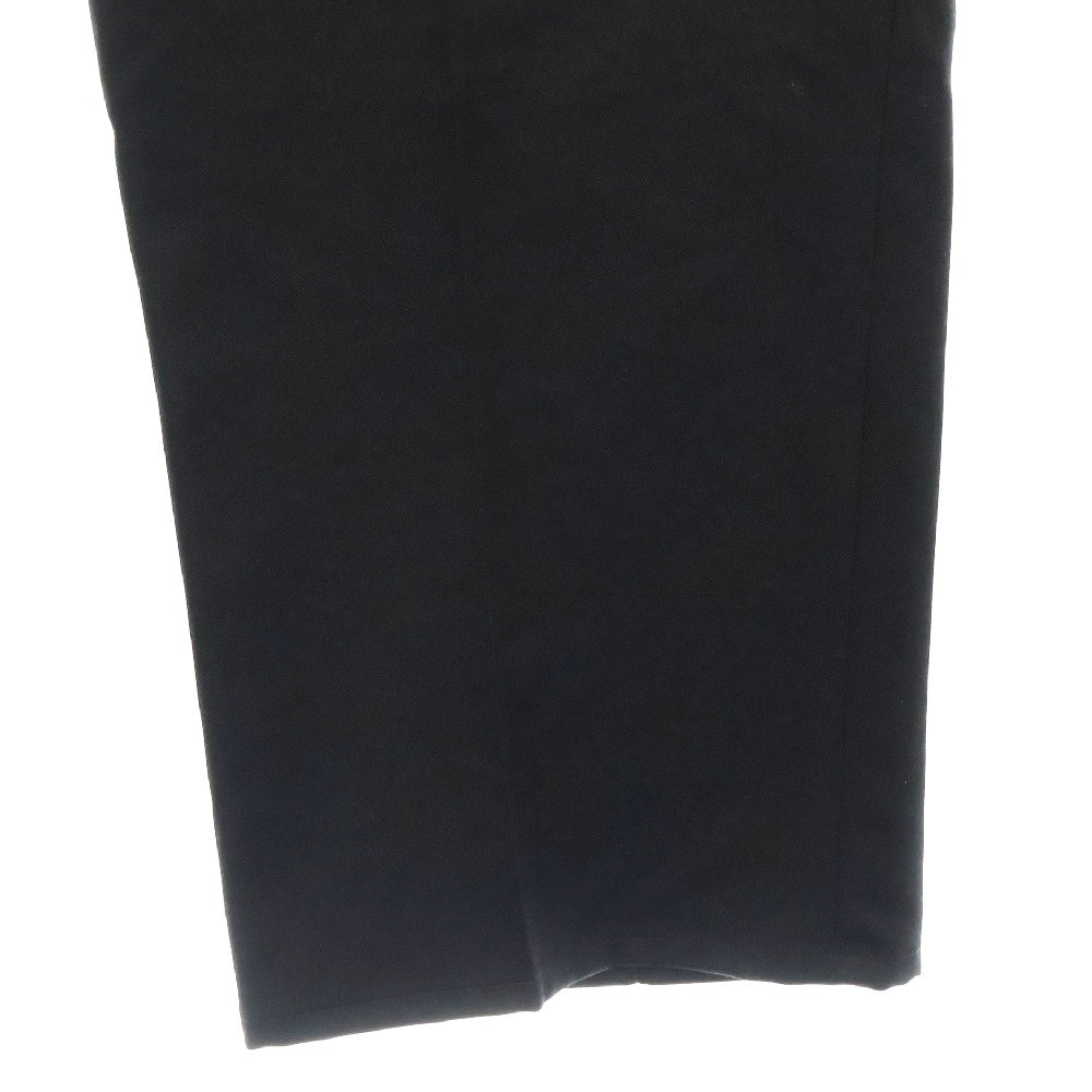 sulvam(サルバム) ウール ストレートスラックス パンツ MV-P04-100 ブラック