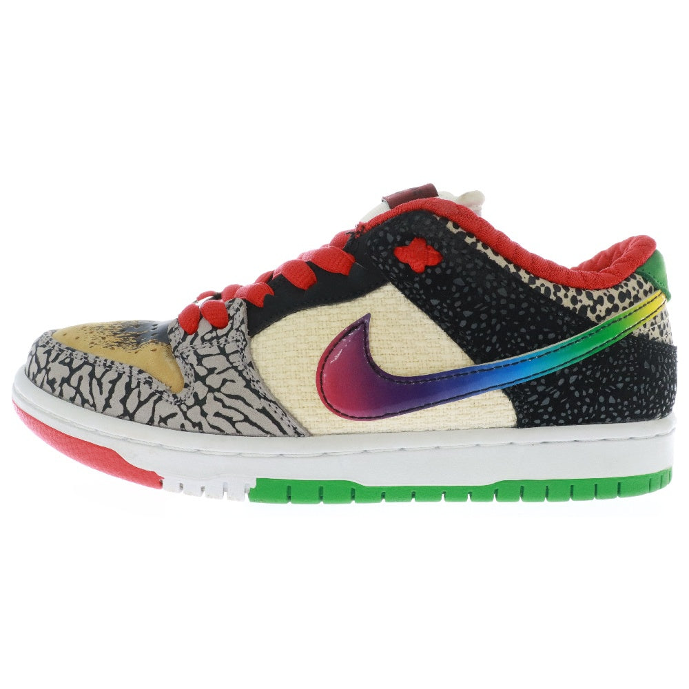 NIKE SB(ナイキエスビー) DUNK LOW WHAT THE P-ROD ダンクロー ワットザポールロドリゲス ローカットスニーカー CZ2239-600 マルチカラー