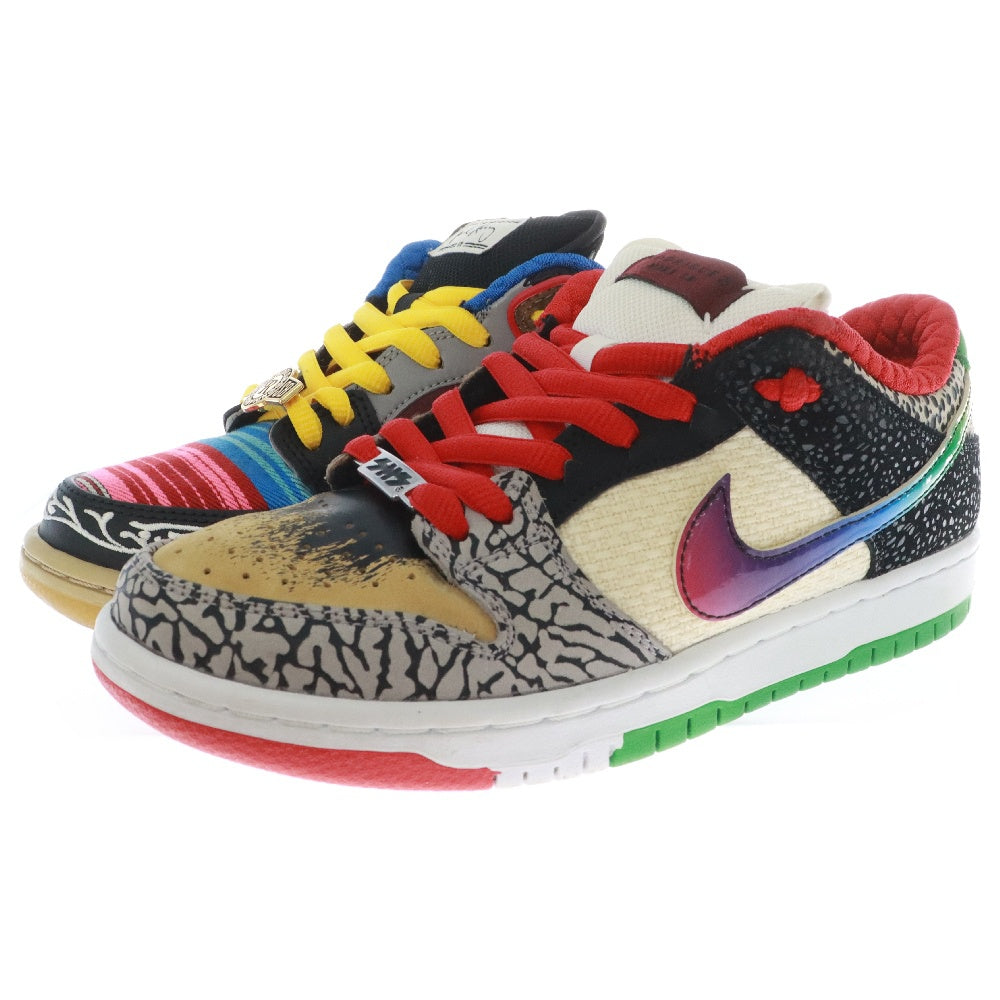 NIKE SB(ナイキエスビー) DUNK LOW WHAT THE P-ROD ダンクロー ワットザポールロドリゲス ローカットスニーカー CZ2239-600 マルチカラー