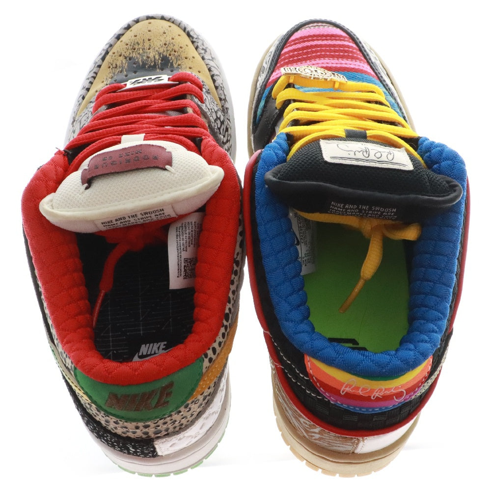 NIKE SB(ナイキエスビー) DUNK LOW WHAT THE P-ROD ダンクロー ワットザポールロドリゲス ローカットスニーカー CZ2239-600 マルチカラー