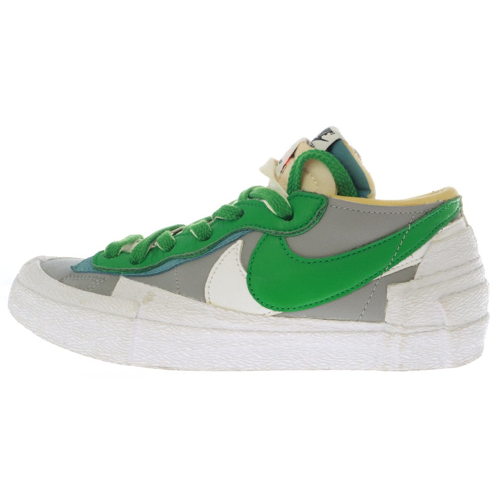 NIKE(ナイキ) ×SACAI BLAZER LOW CLASSIC GREEN サカイ ブレーザー ロー クラシックグリーン ローカットスニーカー DD1877-001 ホワイト/グリーン US6/24cm