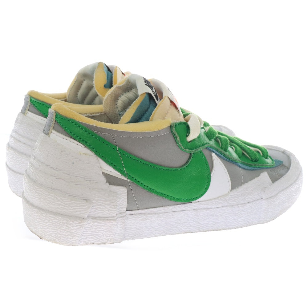 NIKE(ナイキ) ×SACAI BLAZER LOW CLASSIC GREEN サカイ ブレーザー ロー クラシックグリーン ローカットスニーカー DD1877-001 ホワイト/グリーン US6/24cm