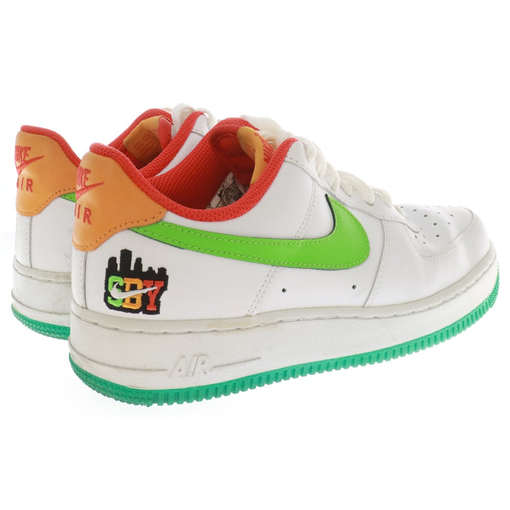 NIKE(ナイキ) AIR FORCE 1 07 LE エアフォース 1 07 LE ローカットスニーカー CQ7506-146 ホワイト/グリーン