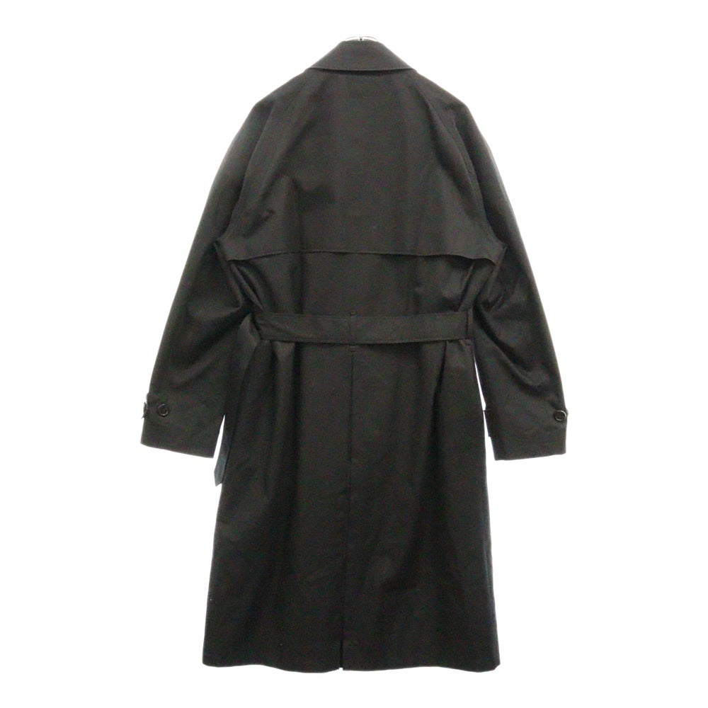 Paul Smith(ポールスミス) コットンギャバジン ダブルトレンチコート 243173 006ULN ブラック