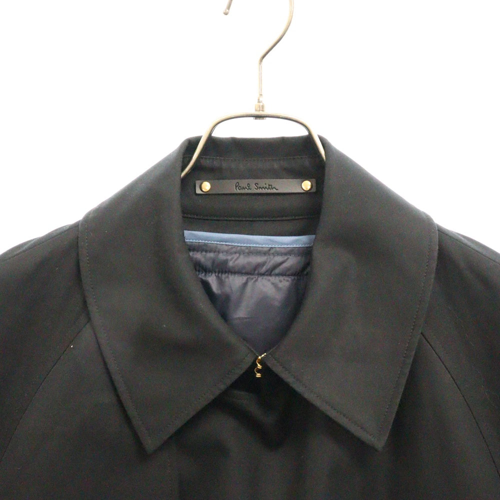 Paul Smith(ポールスミス) コットンギャバジン ダブルトレンチコート 243173 006ULN ブラック