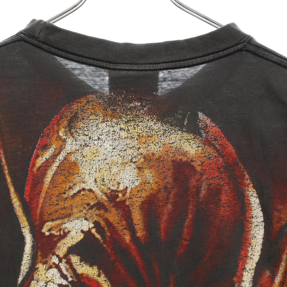 VINTAGE(ヴィンテージ) 90s MANOWAR HELL ON STAGE TEE マノウォー 両面プリント Tシャツ 半袖カットソー ブラック