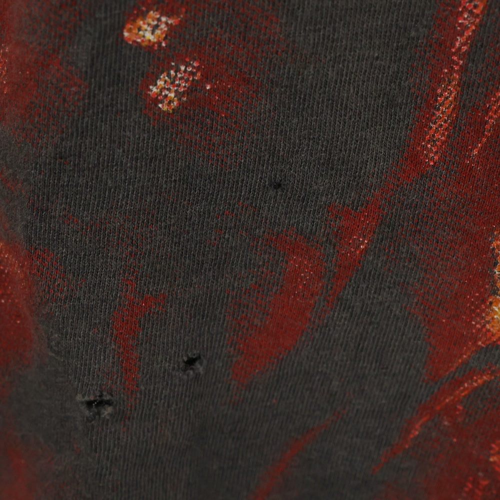 VINTAGE(ヴィンテージ) 90s MANOWAR HELL ON STAGE TEE マノウォー 両面プリント Tシャツ 半袖カットソー ブラック