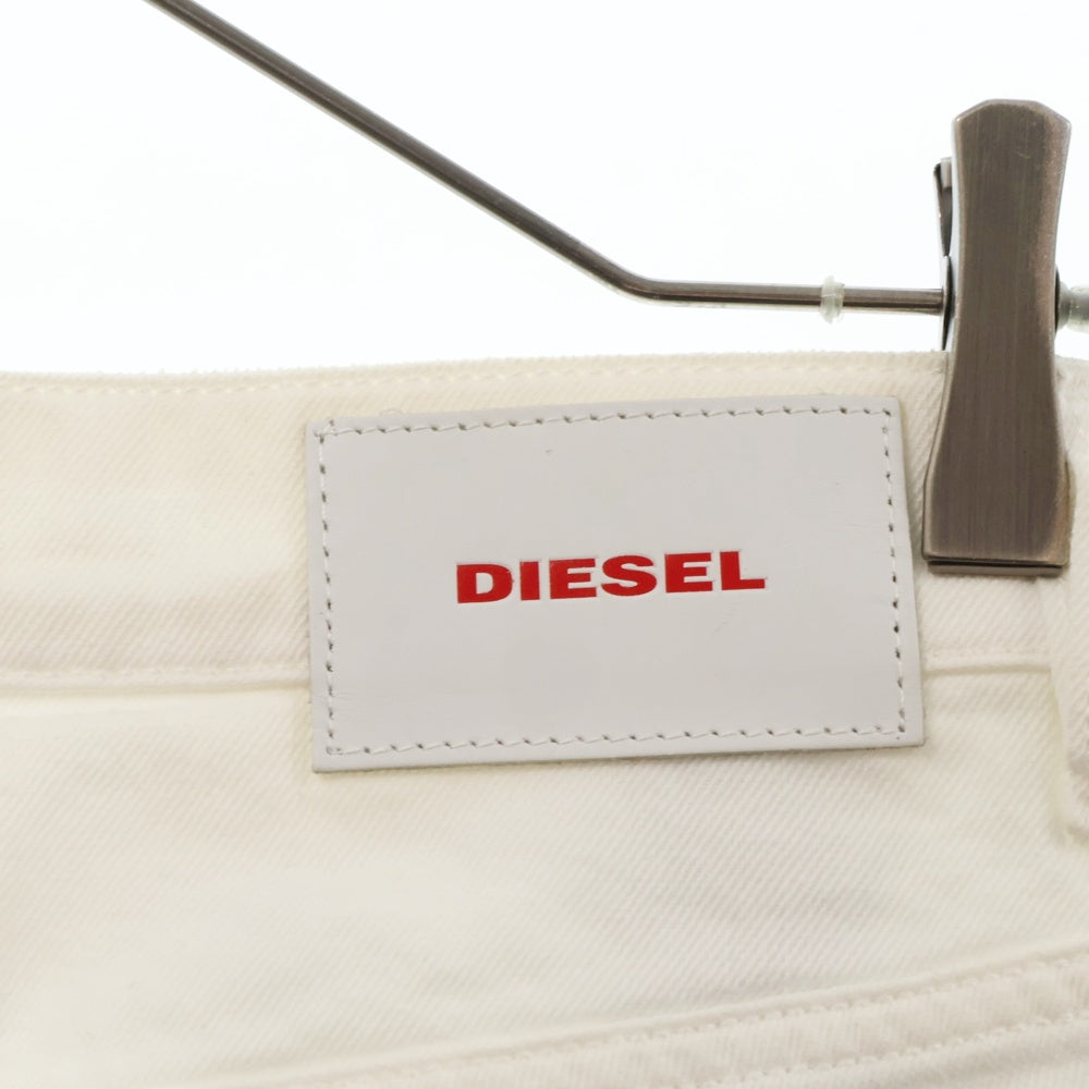 DIESEL(ディーゼル) Jifer ダメージ加工 スキニーデニムパンツ 0689H ホワイト