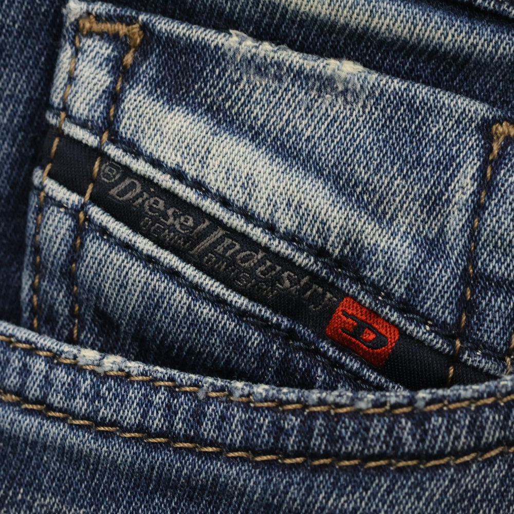 DIESEL(ディーゼル) GRACEY-T 084PU ダメージ加工 ストレッチデニムパンツ インディゴ