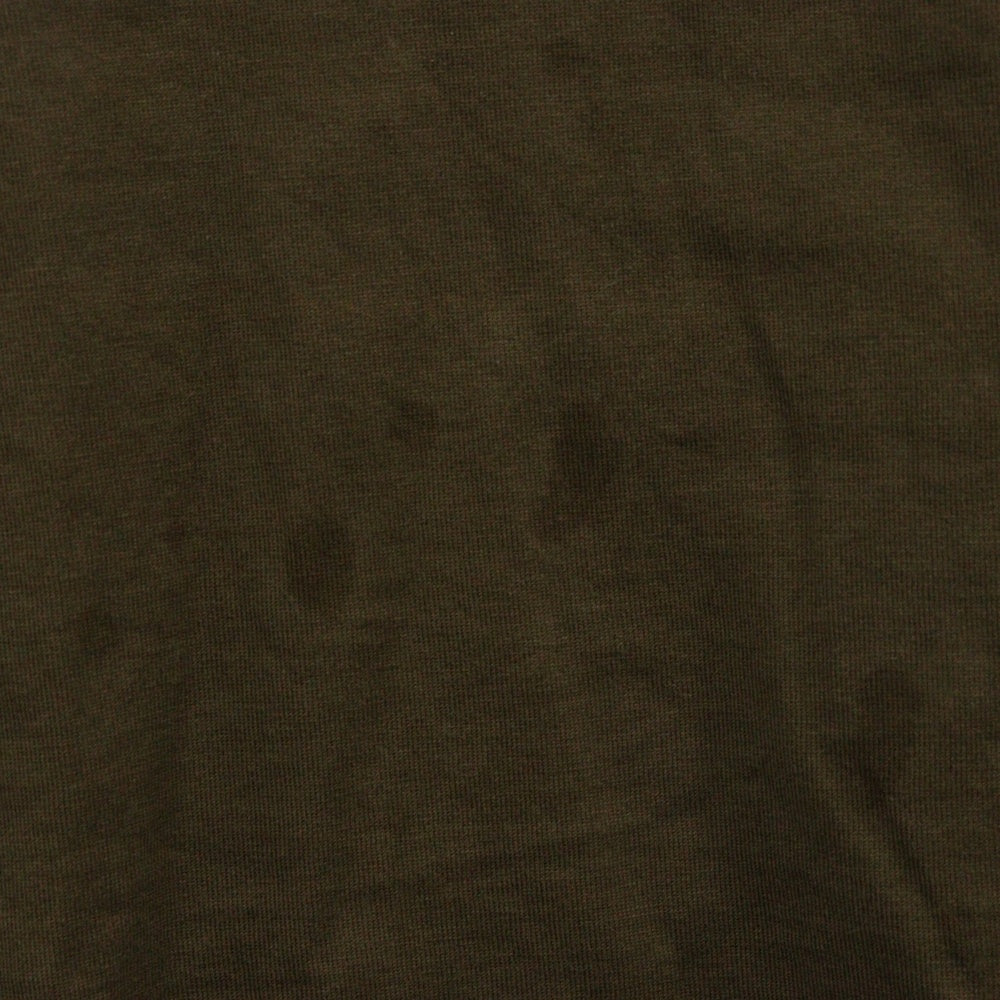 GIVENCHY(ジバンシィ) フロントロゴプリント クルーネック半袖Tシャツ カーキ BM716N3Y7N