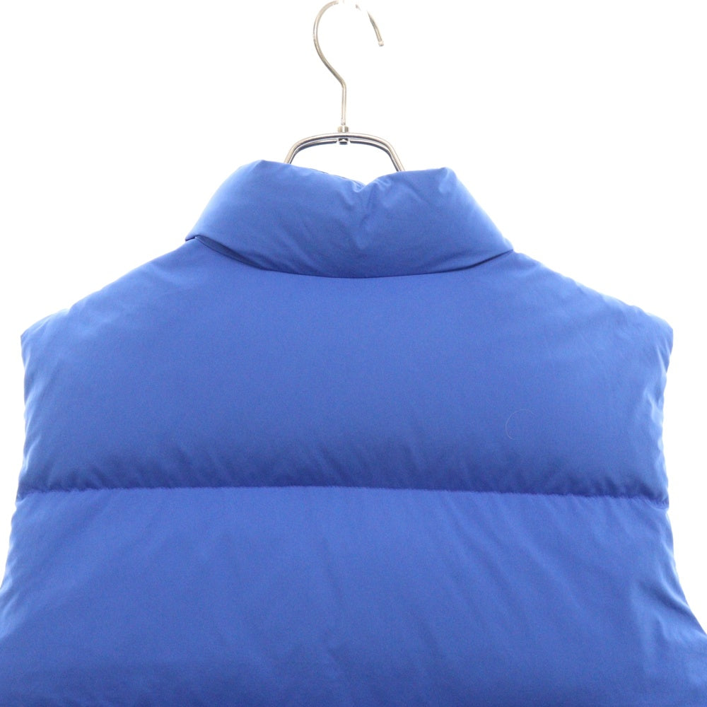 GUCCI(グッチ) ×THE NORTH FACE フロントロゴパッチ ダウンベスト 648864 ブルー