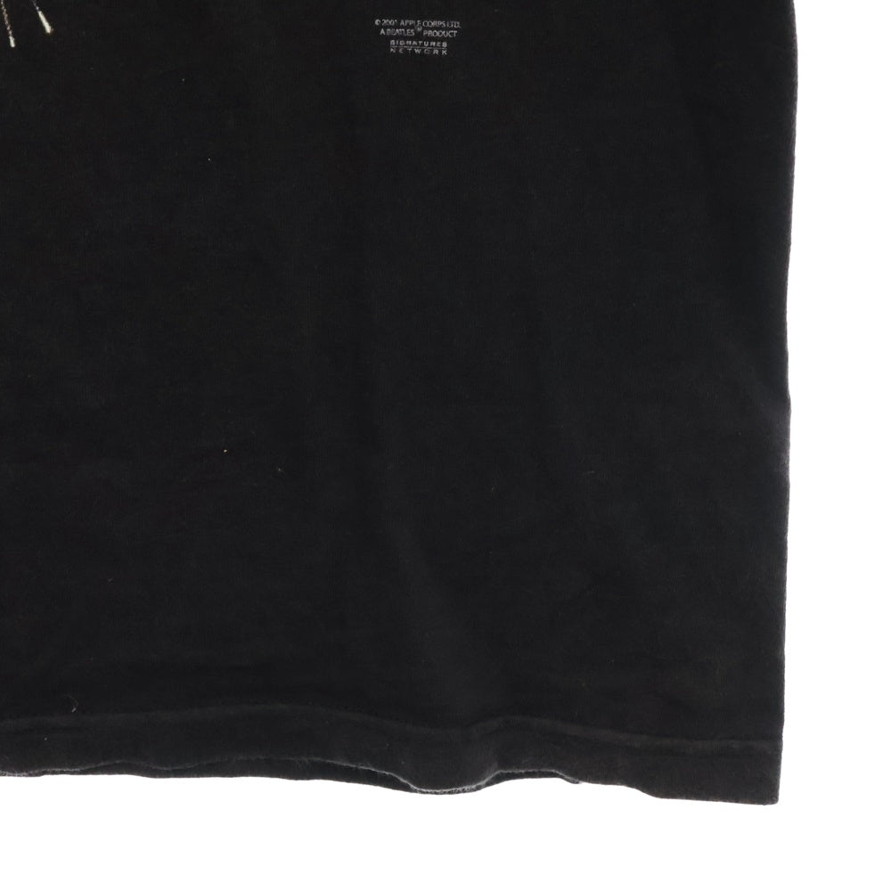 VINTAGE(ヴィンテージ) 00s THE BEATLES S/S TEE ビートルズ プリント クルーネック半袖Tシャツカットソー ブラック