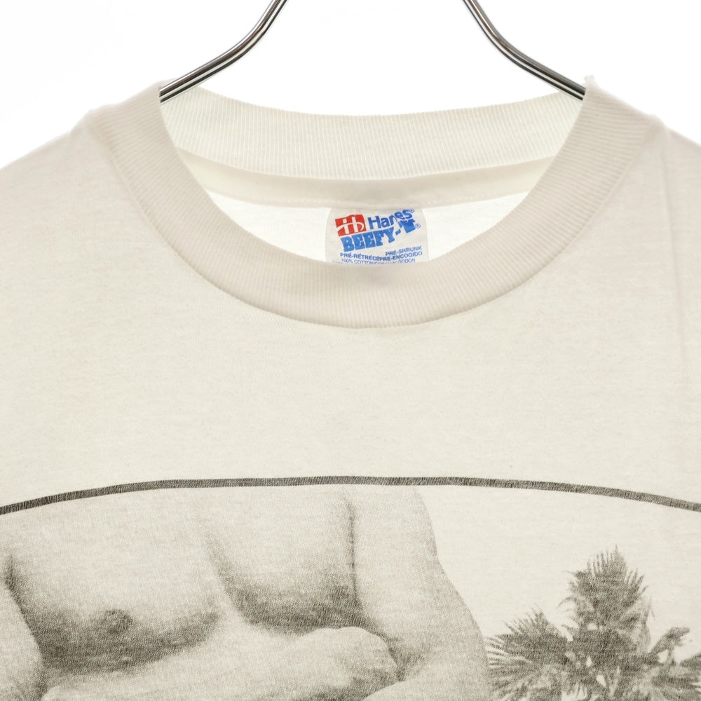 VINTAGE(ヴィンテージ) 90s KEY WEST TEE フロントロゴ Tシャツ 半袖カットソー ホワイト