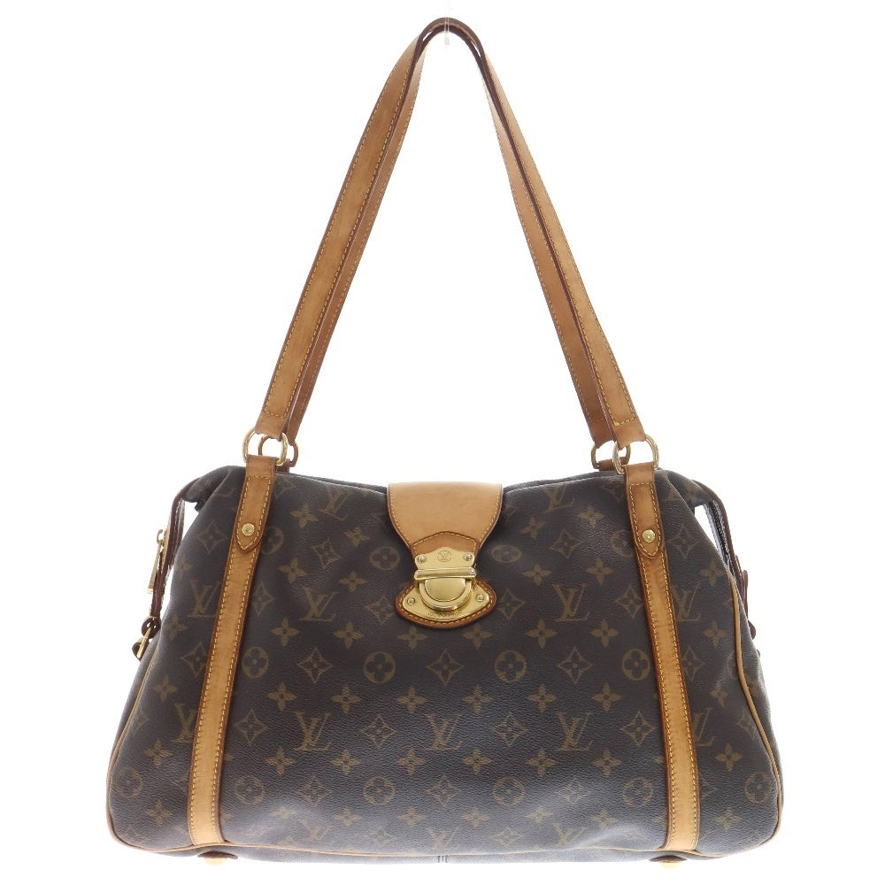 LOUIS VUITTON(ルイヴィトン) ストレーザPM モノグラム ショルダーバッグ PVC レザー ブラウン M51188