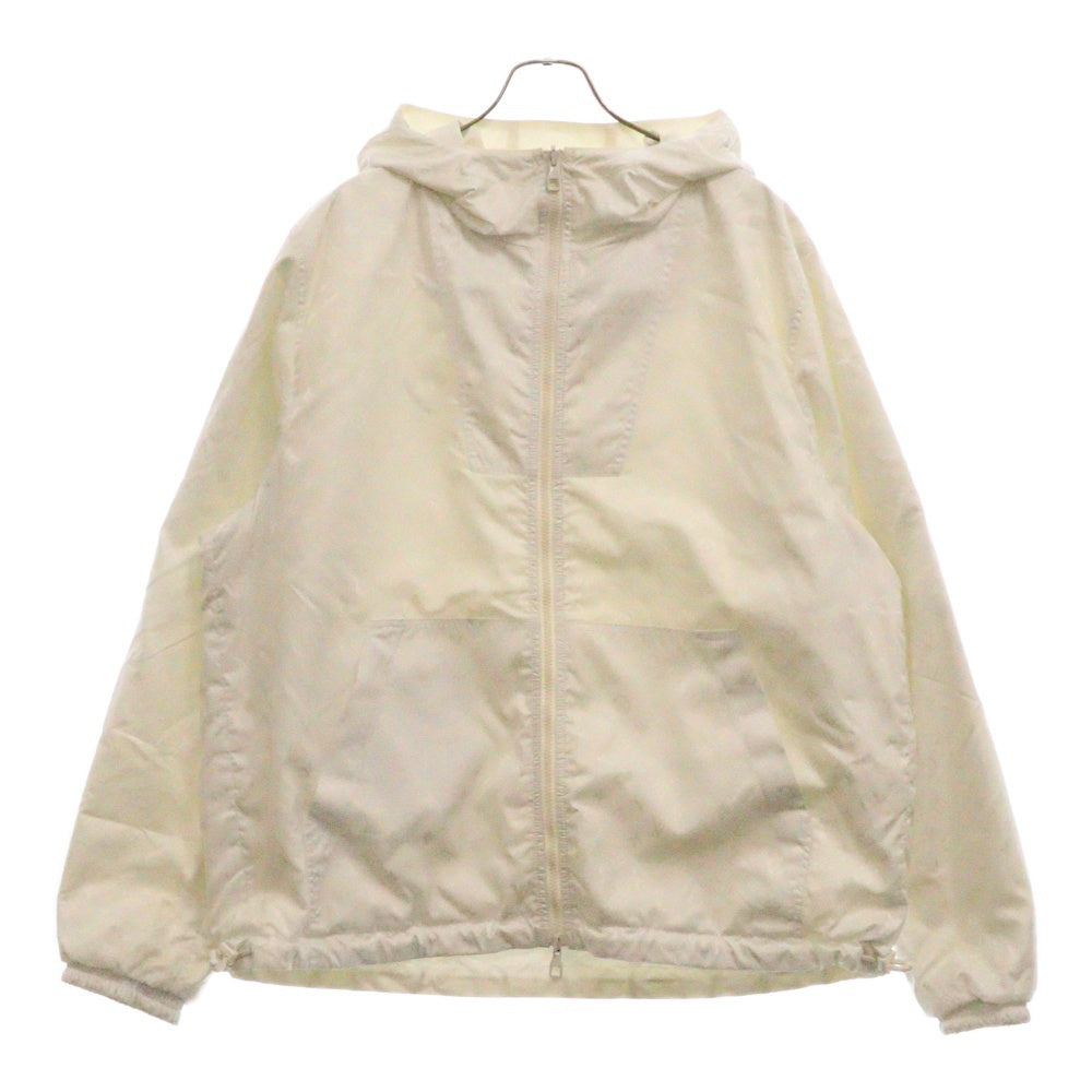 LOUIS VUITTON(ルイヴィトン) モノグラム ジップアップ フーディ リバーシブルウインドブレーカー RM222Q MO6 HLB46W ホワイト