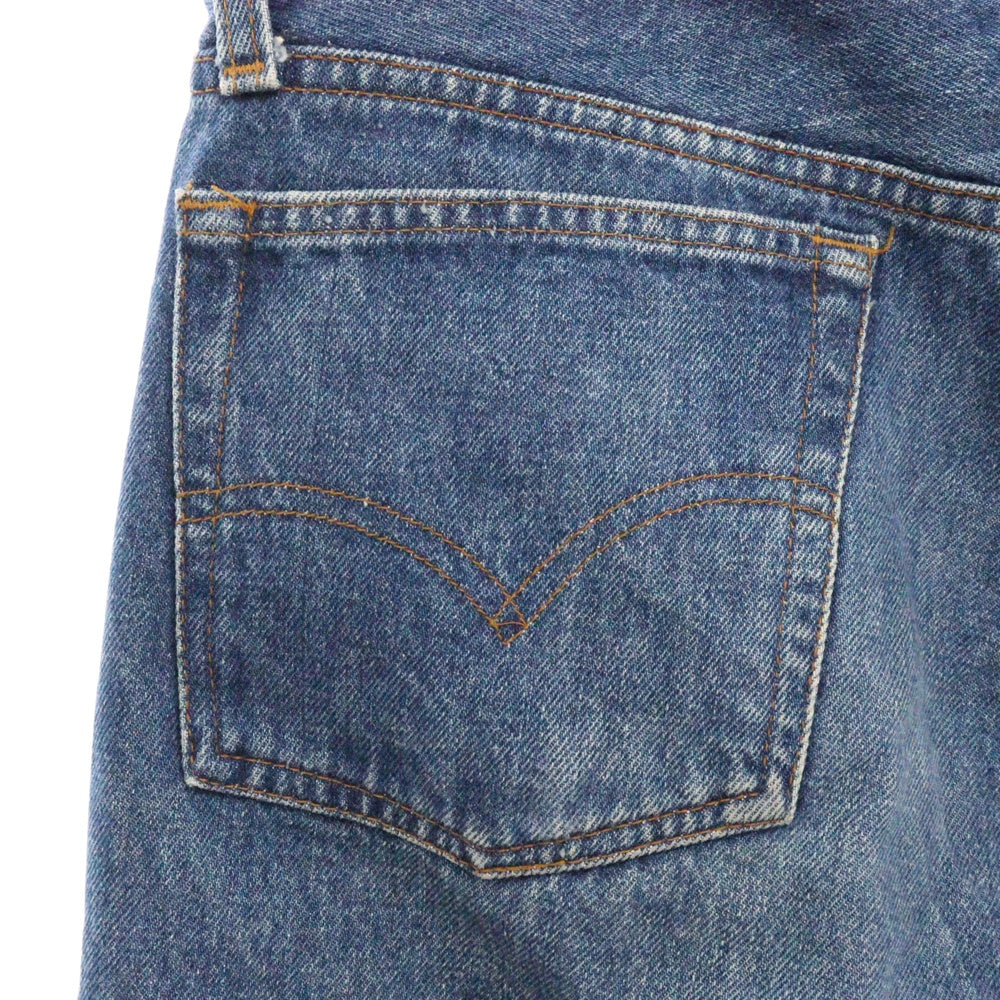 Levi's(リーバイス) 80s VINTAGE 501 ボタン裏555 赤耳 ストレートデニムパンツ インディゴ 985 555M