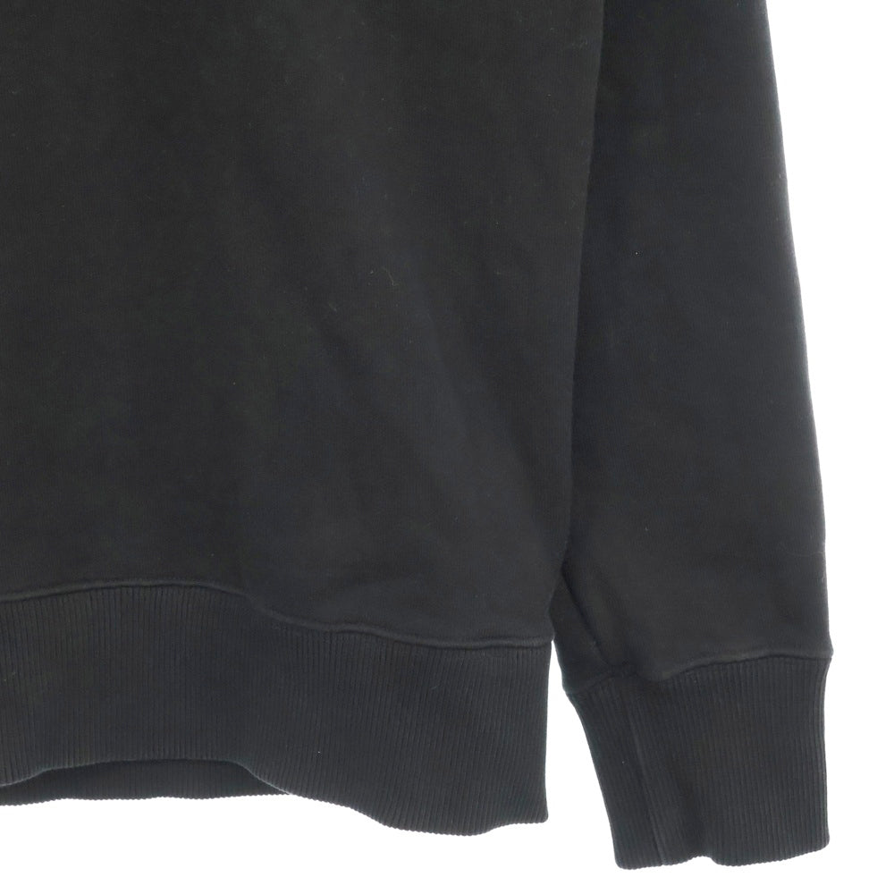 GIVENCHY(ジバンシィ) Reverse slim fit sweatshirt リバースロゴ クルーネックスウェットトレーナー ブラック BMJ0HA3Y8BN