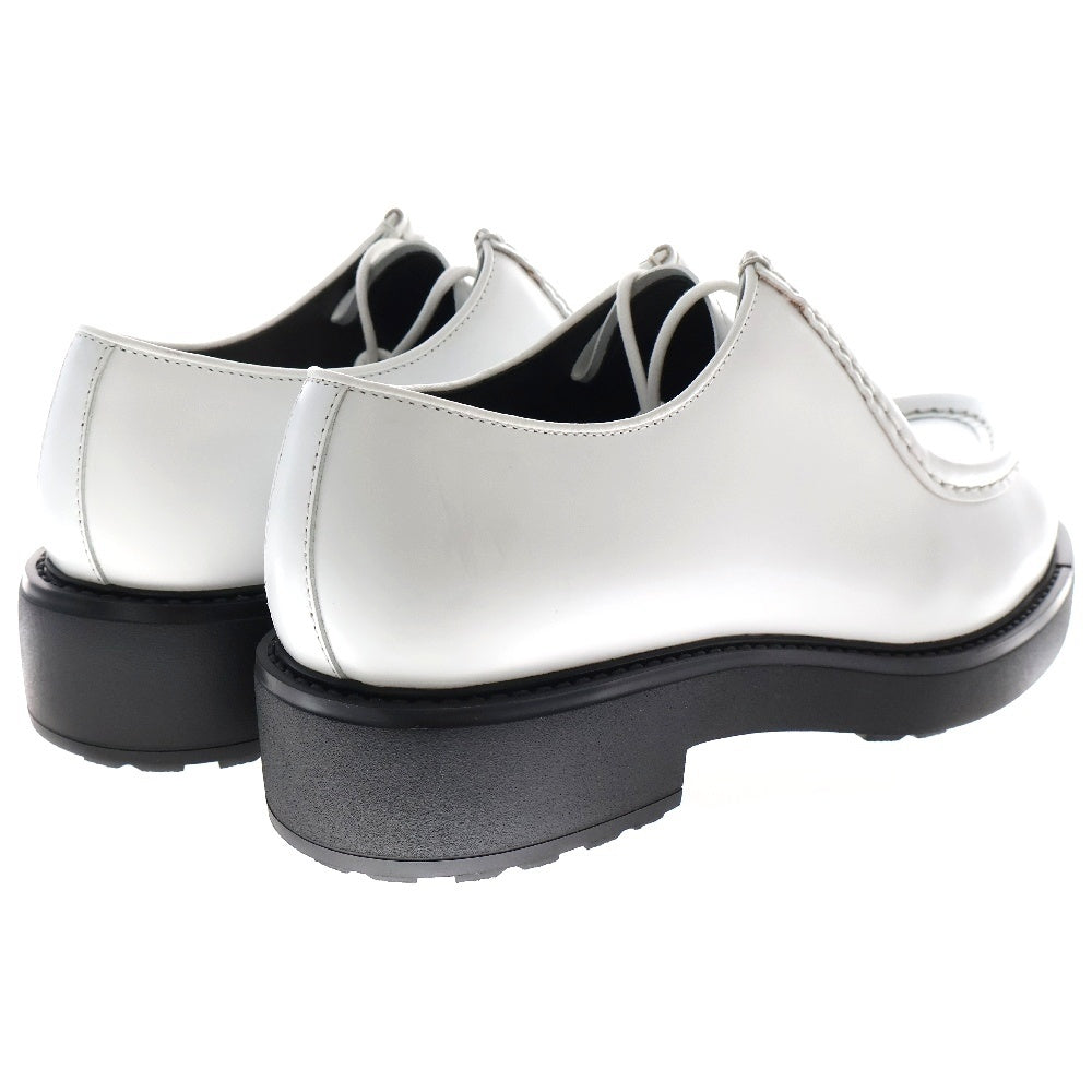 PRADA(プラダ) ダイアパソン オペークブラッシュドレザー レースアップ シューズ2EG419 ホワイト