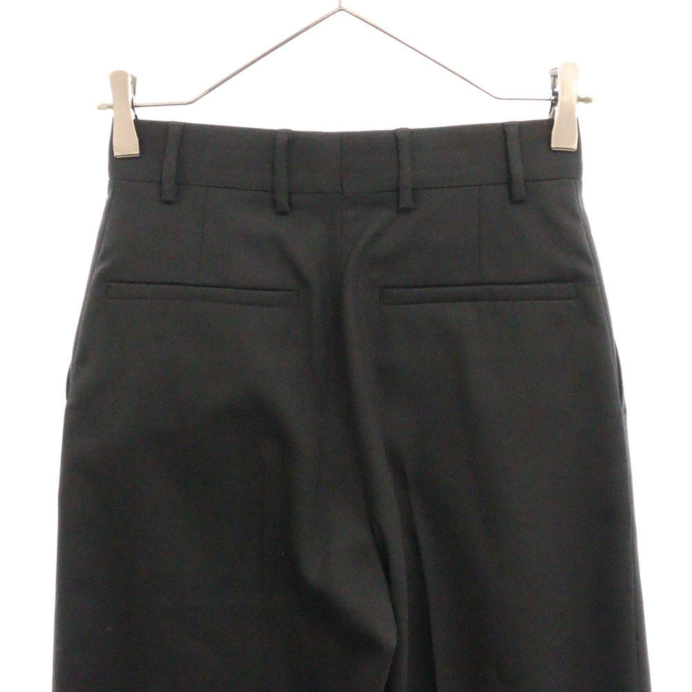 LOEWE(ロエベ) センタープレス ストレート スラックス パンツ Q825331X08 ブラック レディース